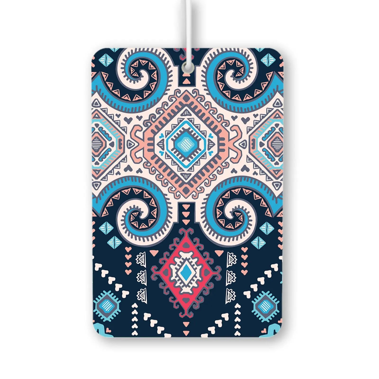 Colorful Geometric Pattern Air Freshener