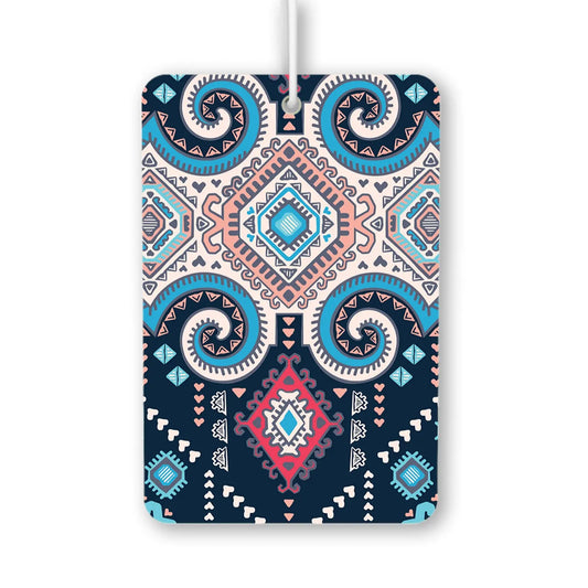 Colorful Geometric Pattern Air Freshener