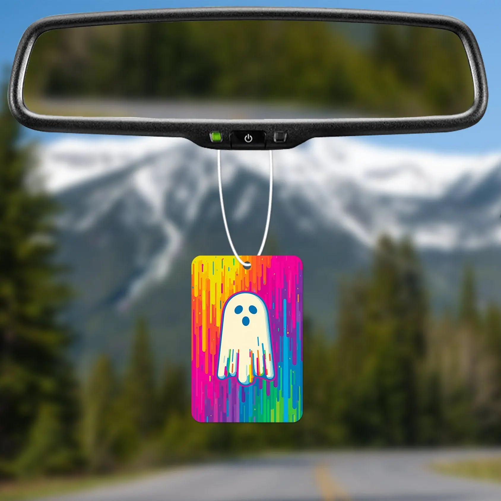Colorful Ghost Air Freshener