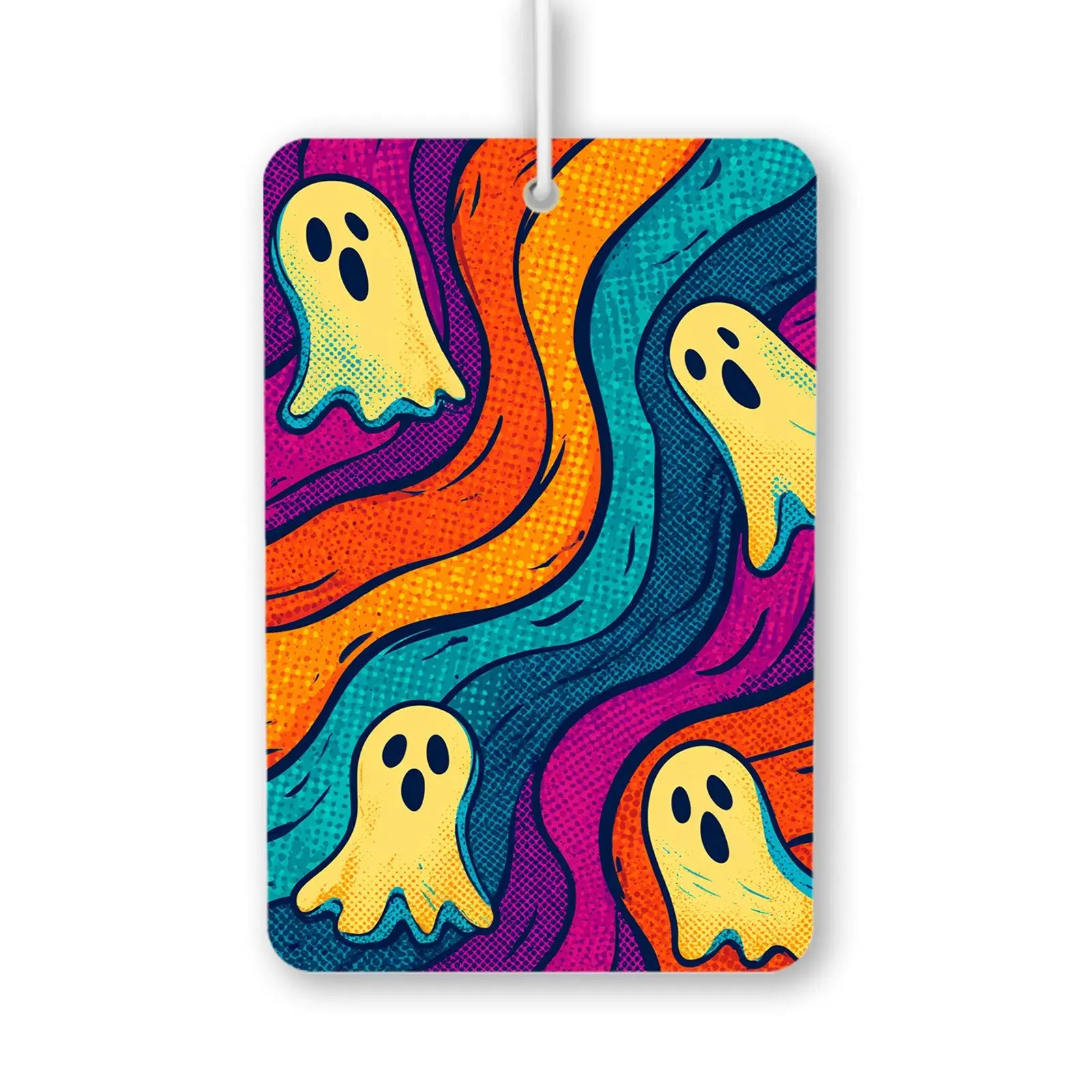 Colorful Ghosts Air Freshener