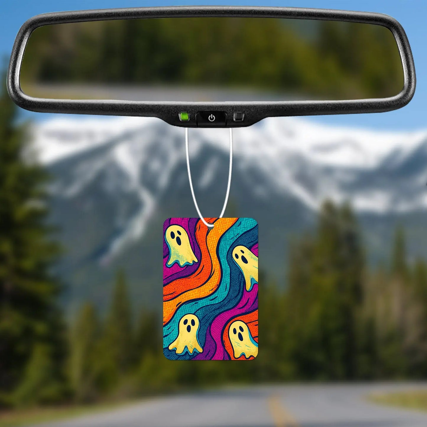 Colorful Ghosts Air Freshener