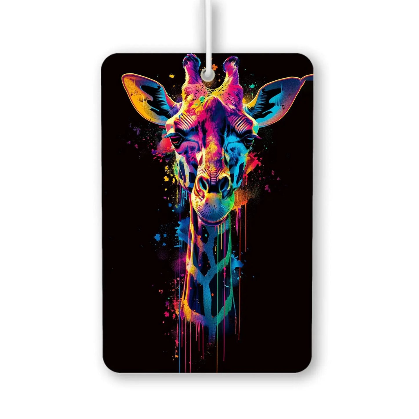 Colorful Giraffe Air Freshener
