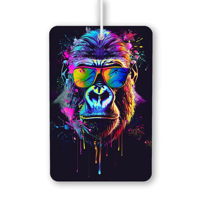Colorful Gorilla Air Freshener