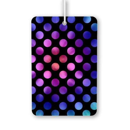 Colorful Gradient Dot Pattern Air Freshener