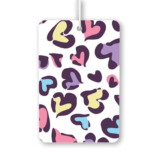 Colorful Heart Pattern Air Freshener