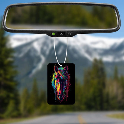 Colorful Horse Head Air Freshener