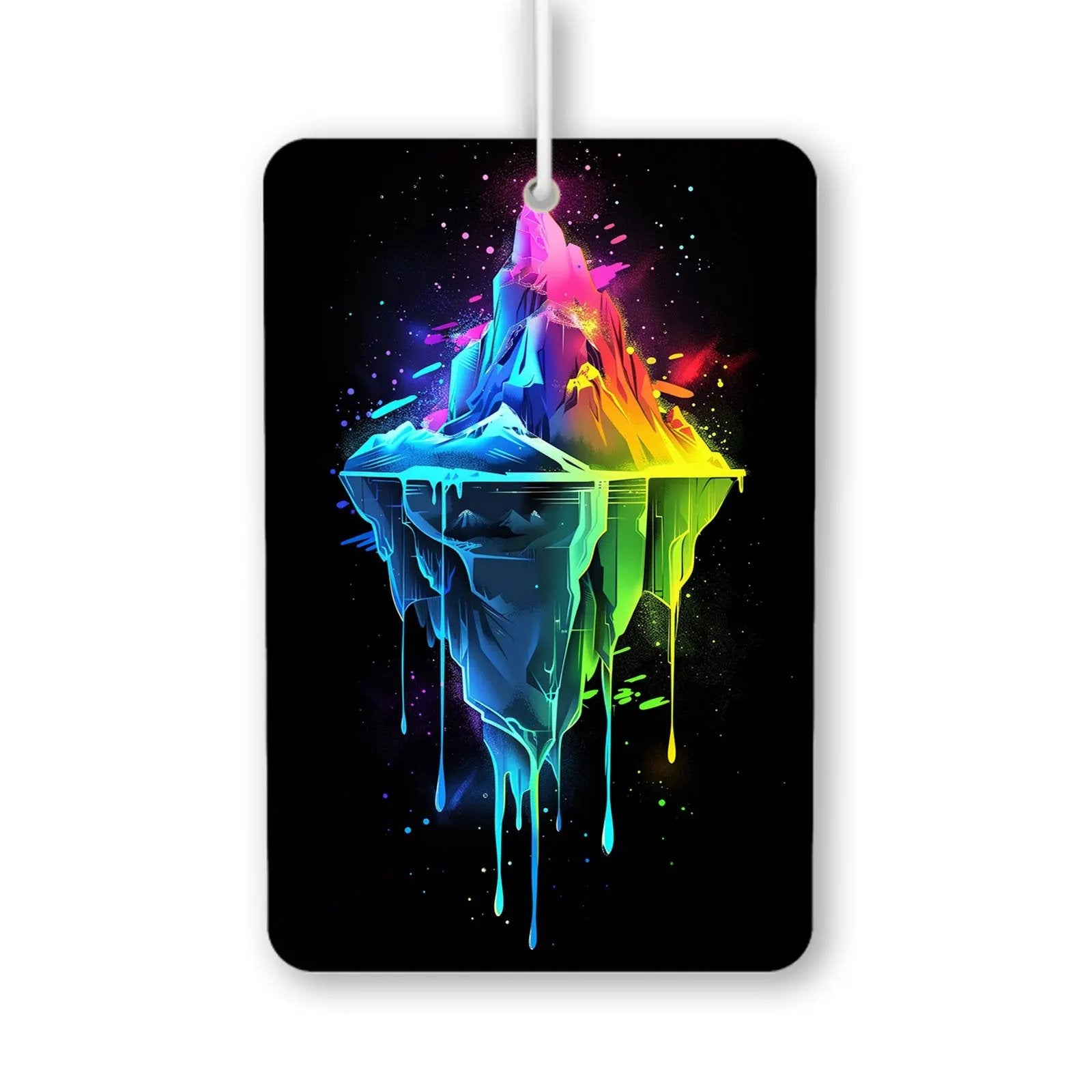 Colorful Iceberg Air Freshener