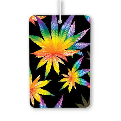 Colorful Leaf Pattern Air Freshener