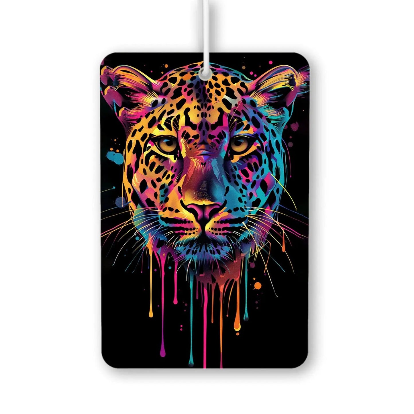 Colorful Leopard Air Freshener