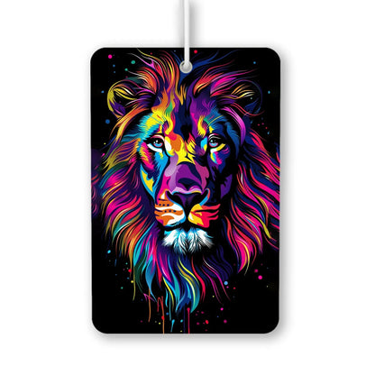 Colorful Lion Air Freshener