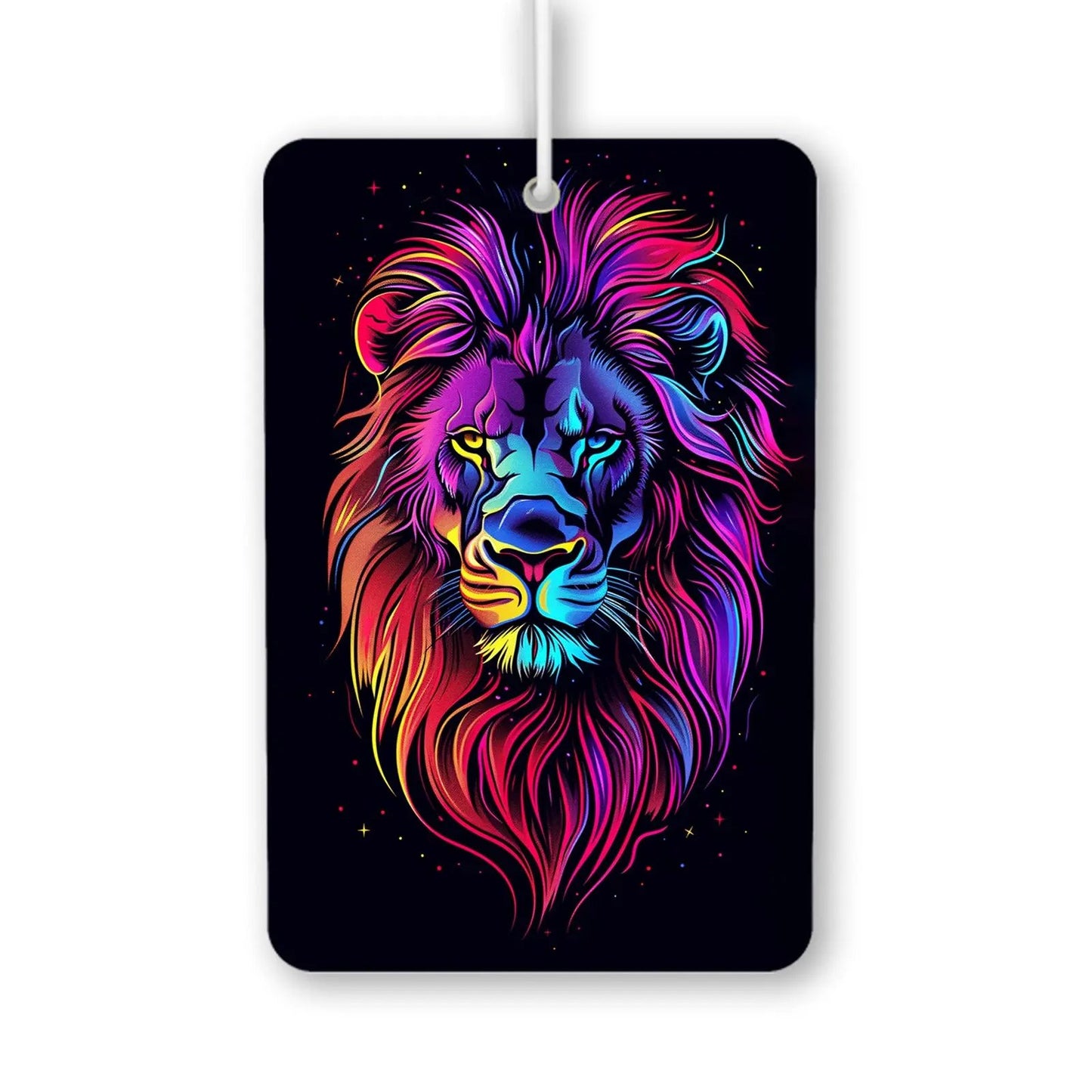 Colorful Lion Air Freshener