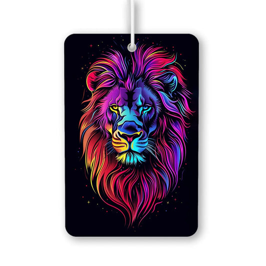 Colorful Lion Air Freshener