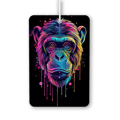 Colorful Monkey Face Air Freshener