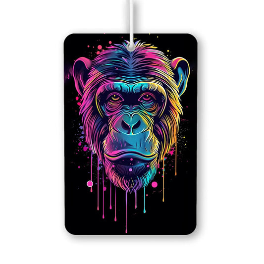 Colorful Monkey Face Air Freshener