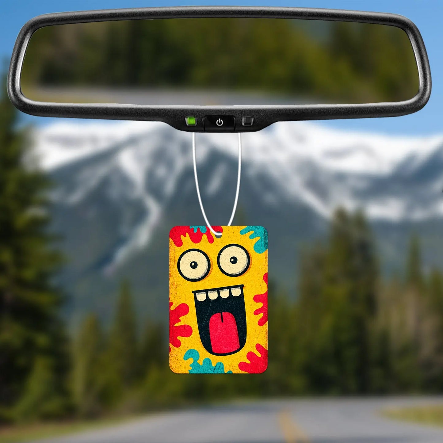 Colorful Monster Face Air Freshener