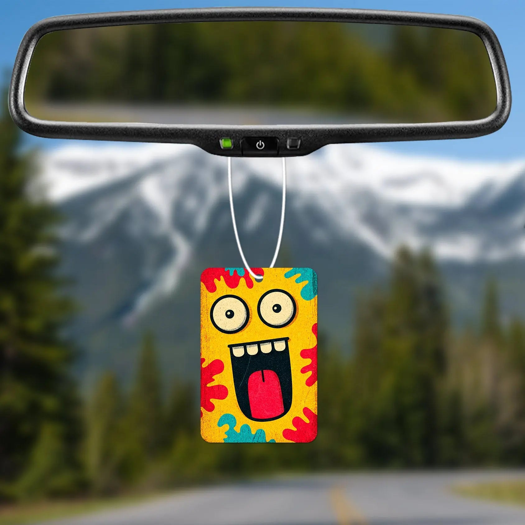 Colorful Monster Face Air Freshener