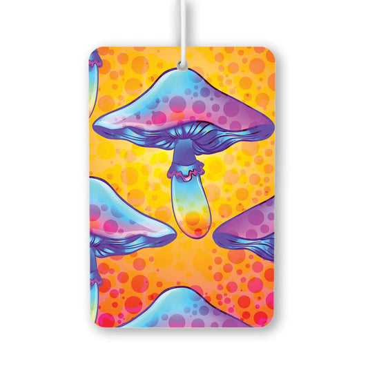 Colorful Mushroom Pattern Air Freshener