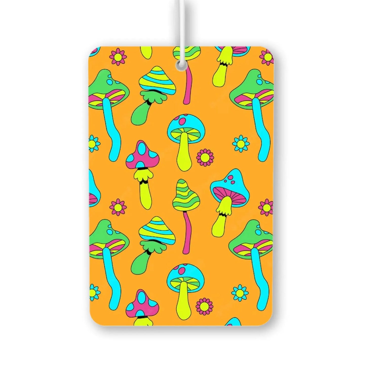 Colorful Mushroom Pattern Air Freshener