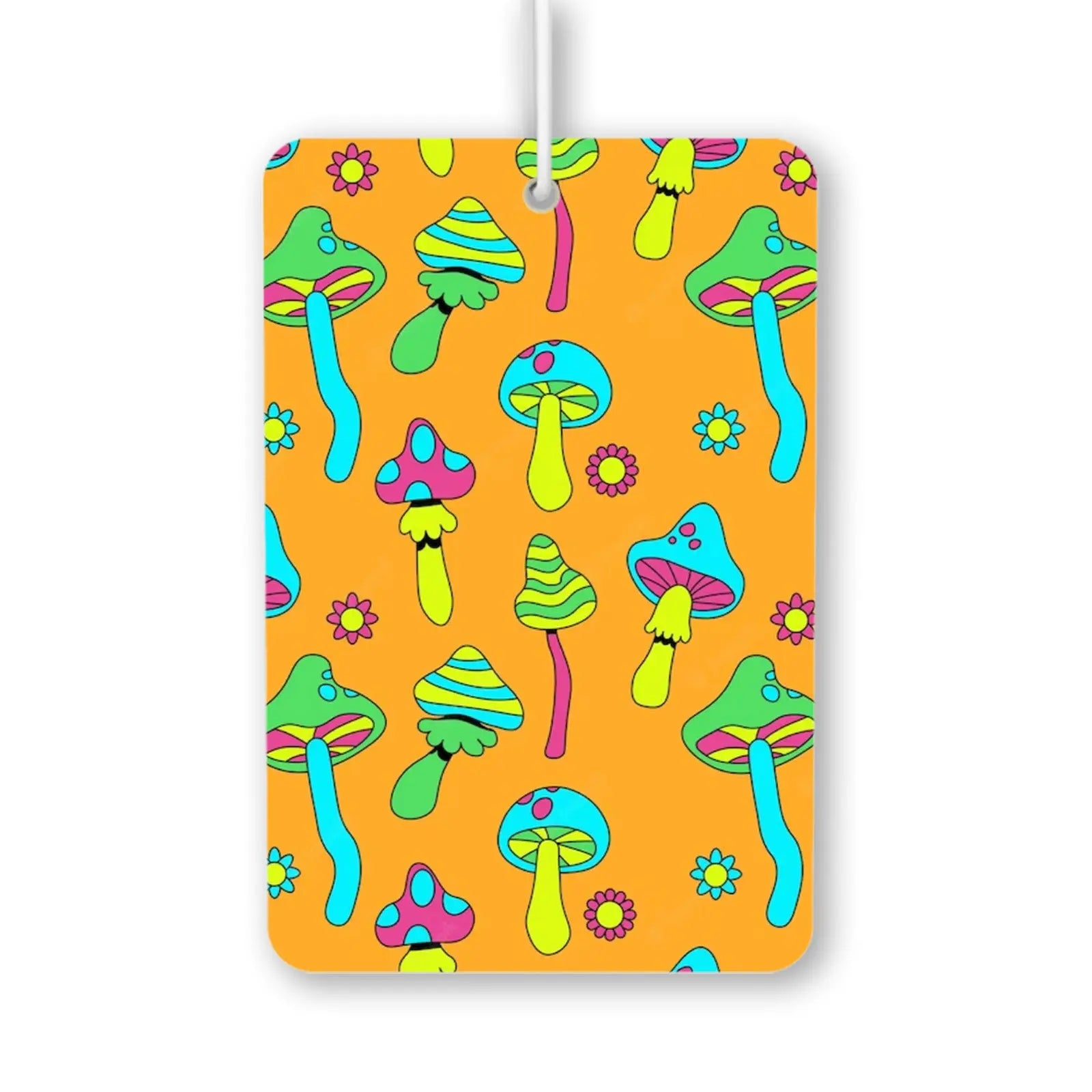 Colorful Mushroom Pattern Air Freshener