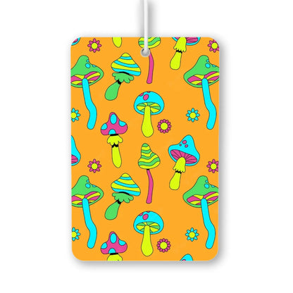 Colorful Mushroom Pattern Air Freshener