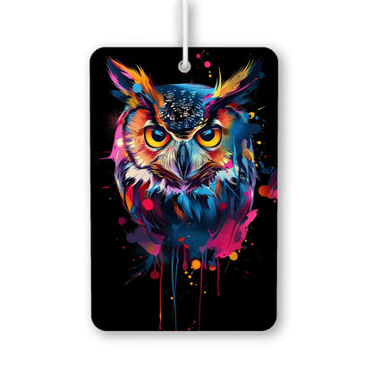 Colorful Owl Air Freshener