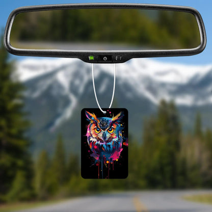 Colorful Owl Air Freshener