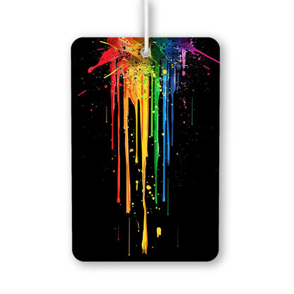 Colorful Paint Splash Air Freshener