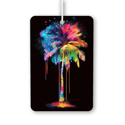 Colorful Palm Tree Air Freshener