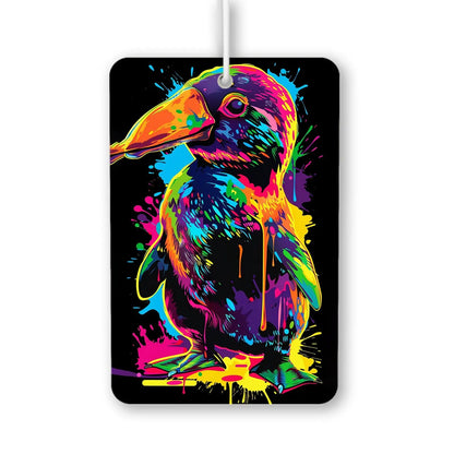 Colorful Penguin Air Freshener
