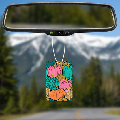 Colorful Pumpkin Patch Air Freshener