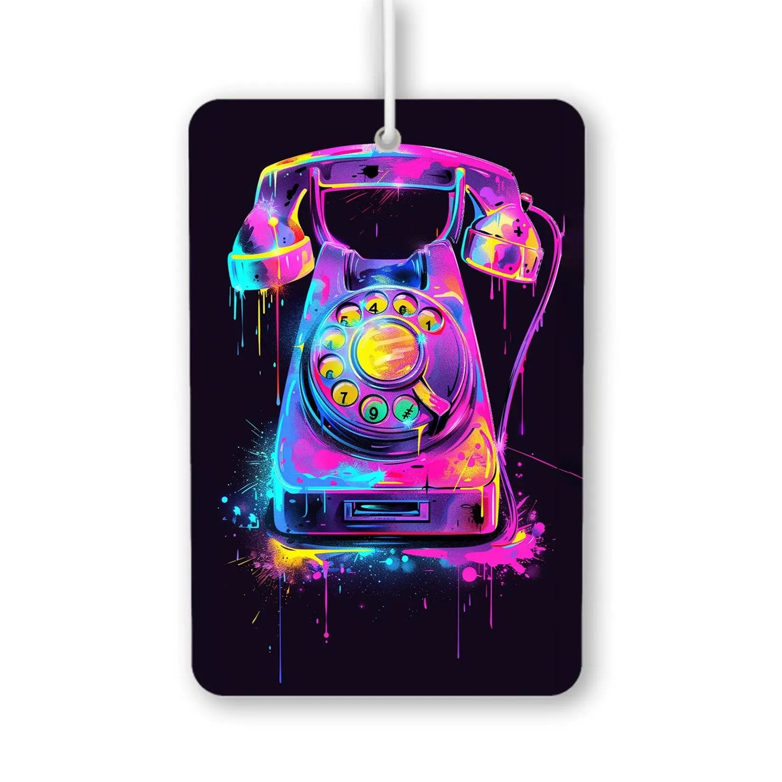 Colorful Retro Phone Air Freshener