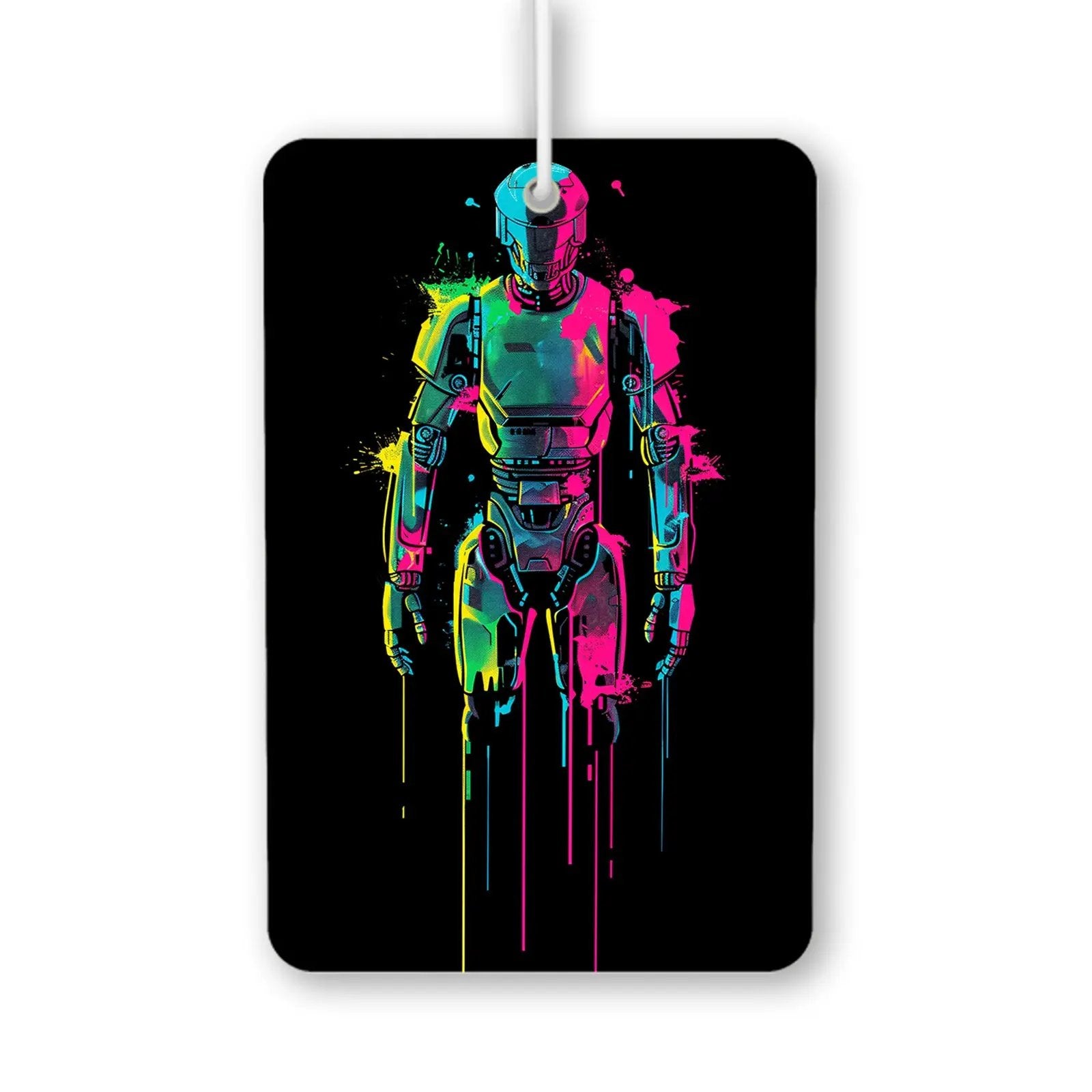 Colorful Robot Design Air Freshener