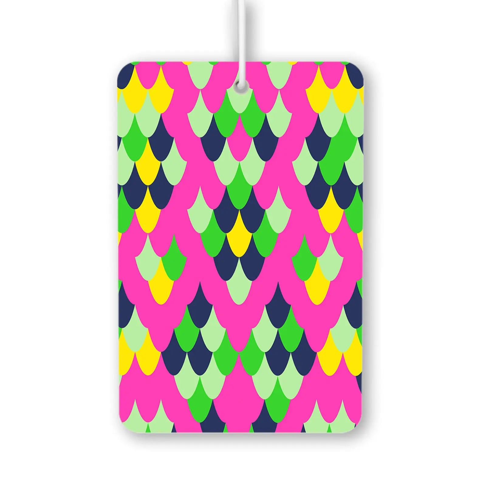 Colorful Scales Pattern Air Freshener