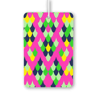 Colorful Scales Pattern Air Freshener