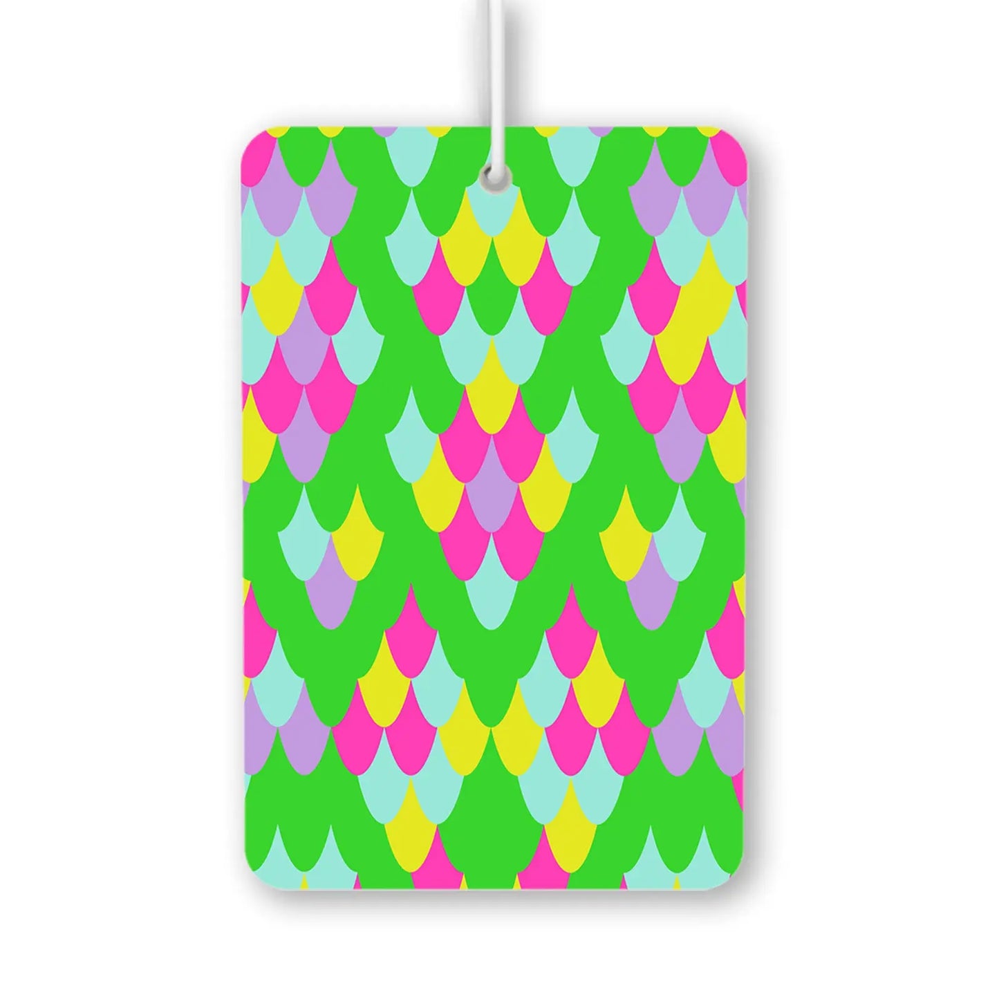 Colorful Scales Pattern Air Freshener