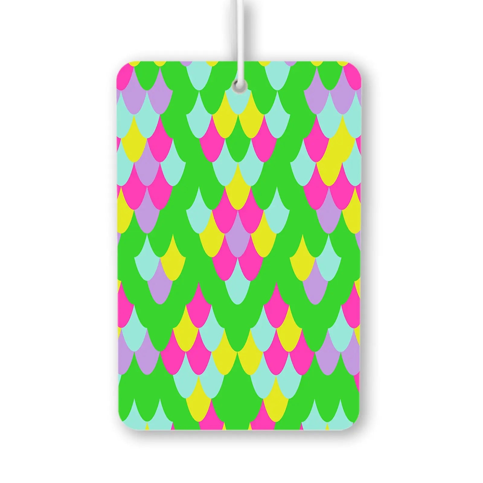 Colorful Scales Pattern Air Freshener