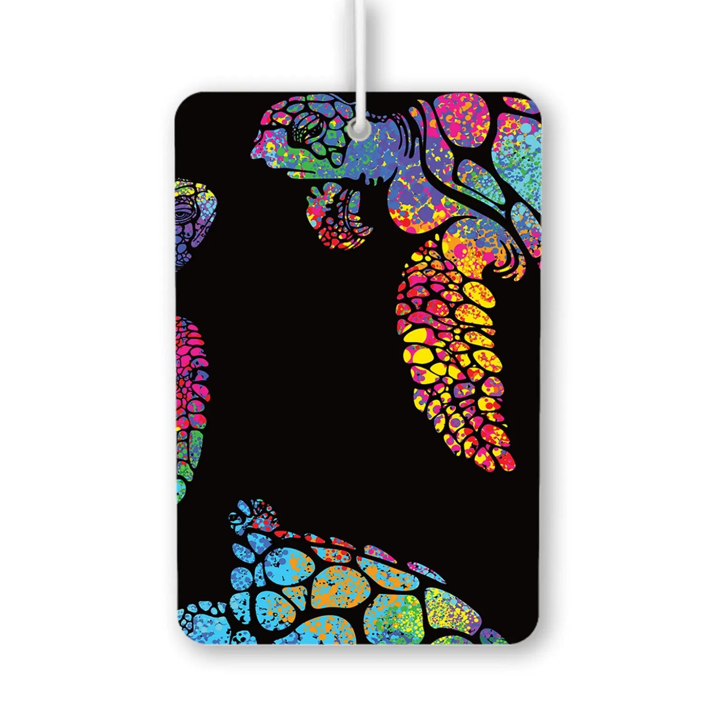 Colorful Sea Turtle Design Air Freshener