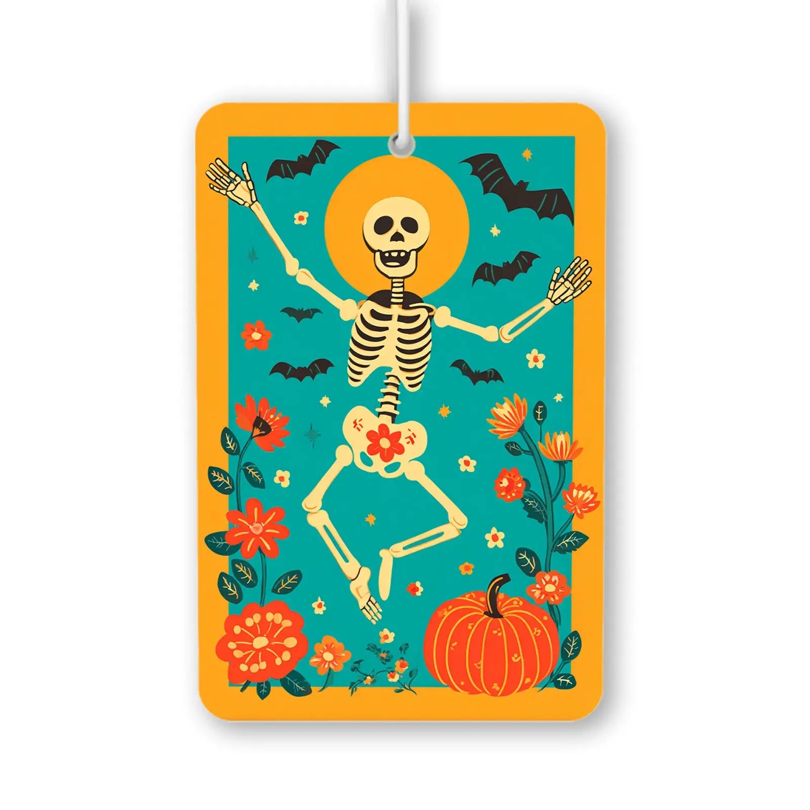 Colorful Skeleton Dance Air Freshener