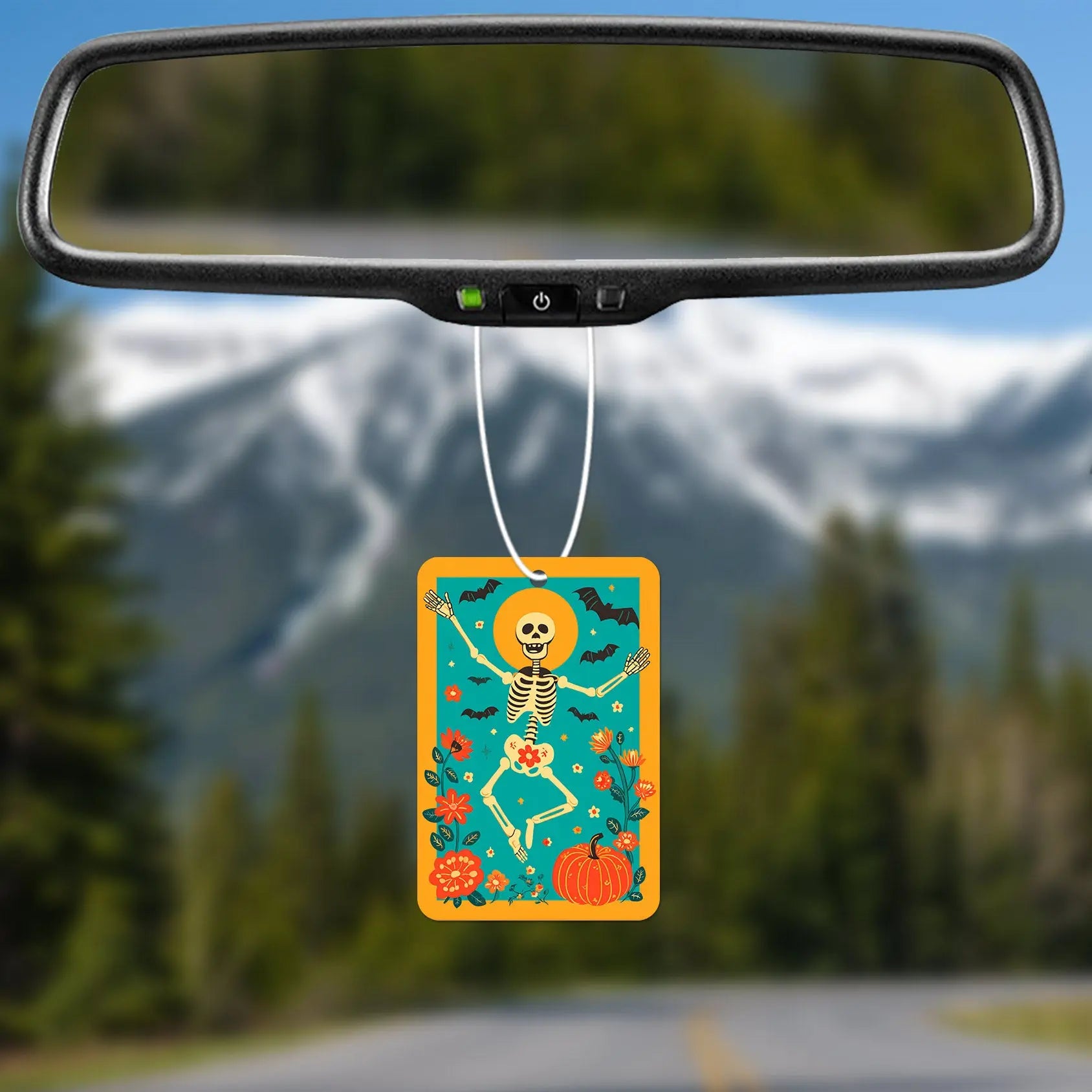Colorful Skeleton Dance Air Freshener