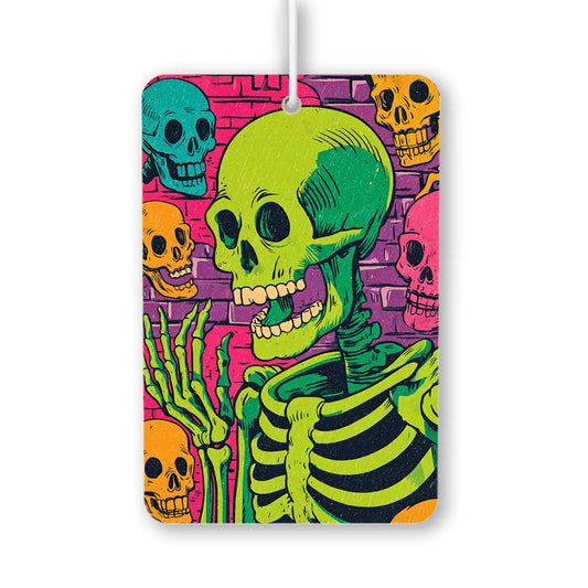 Colorful Skeletons Air Freshener