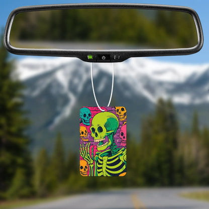 Colorful Skeletons Air Freshener
