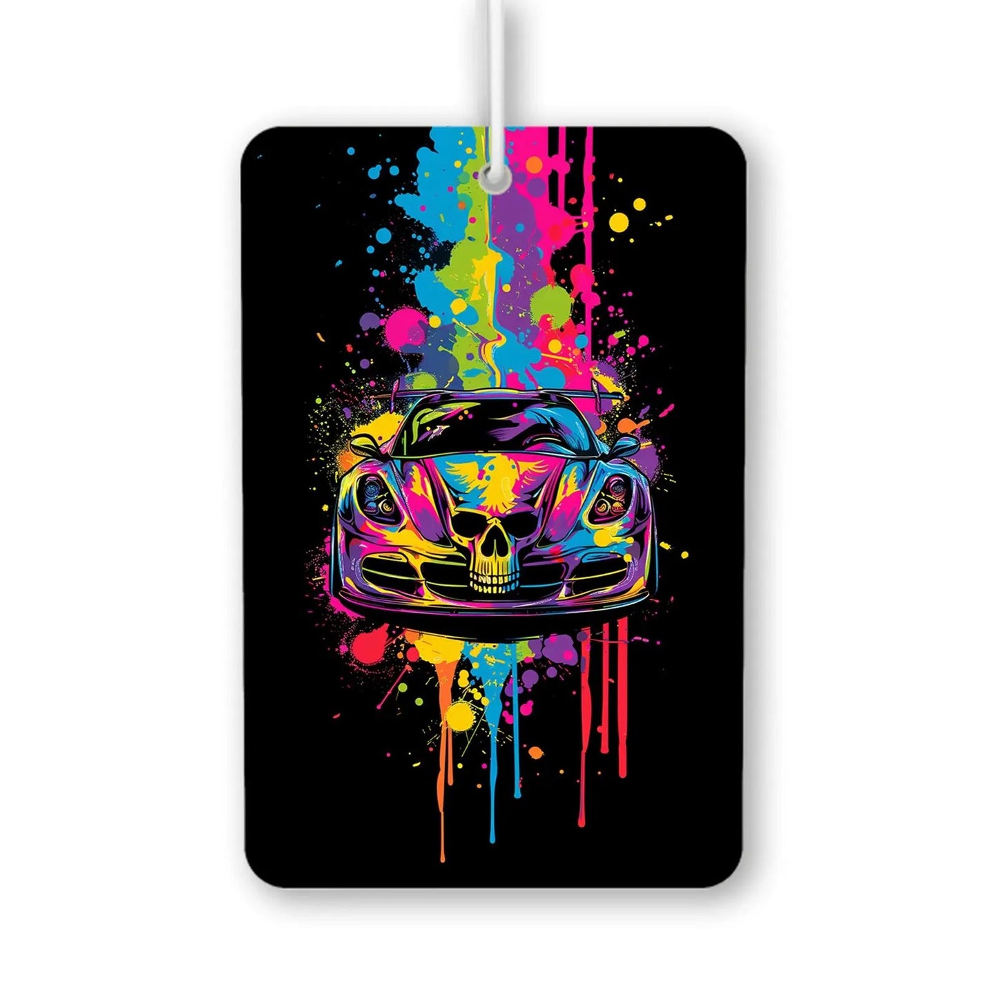Colorful Skull Car Air Freshener
