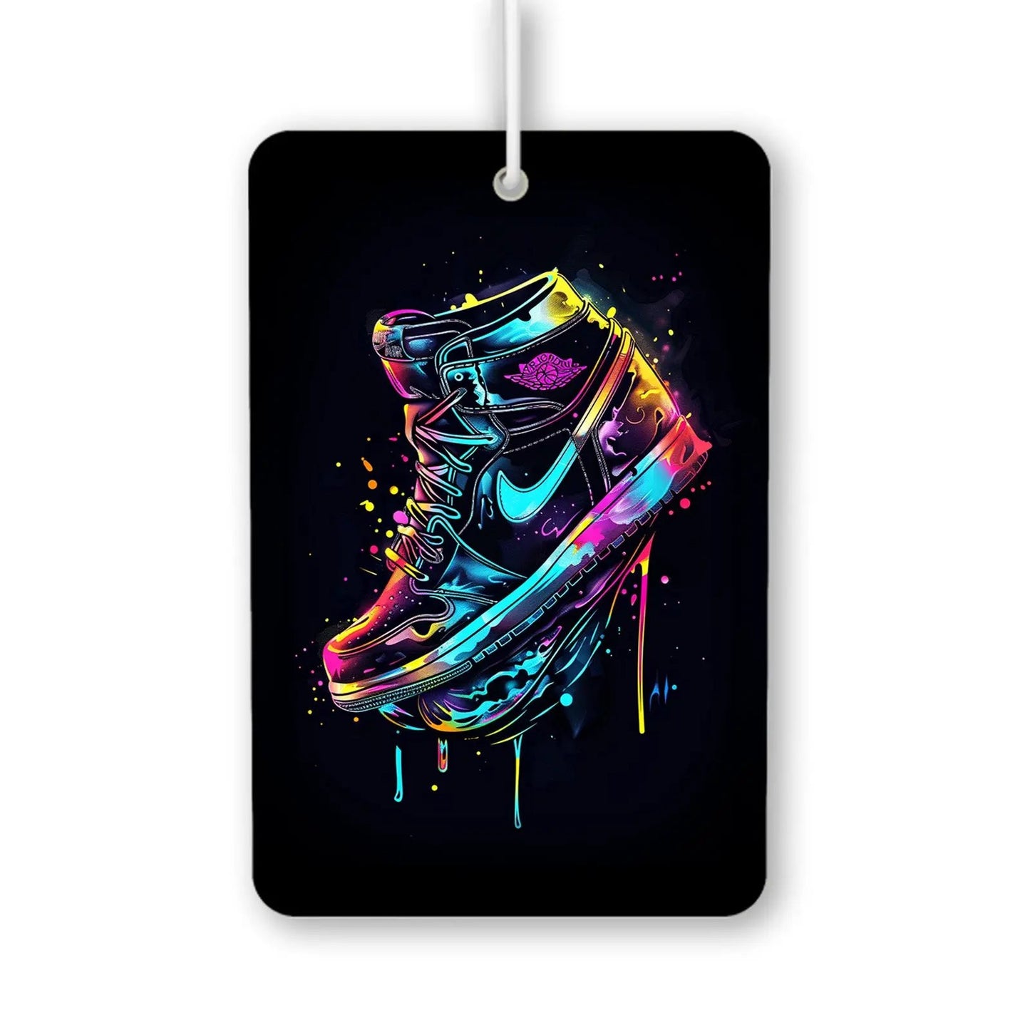 Colorful Sneaker Art Print Air Freshener