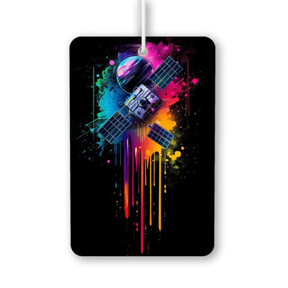 Colorful Space Satellite Air Freshener