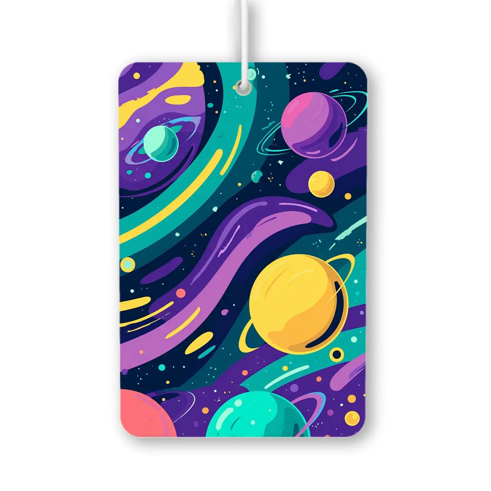 Colorful Space Theme Air Freshener