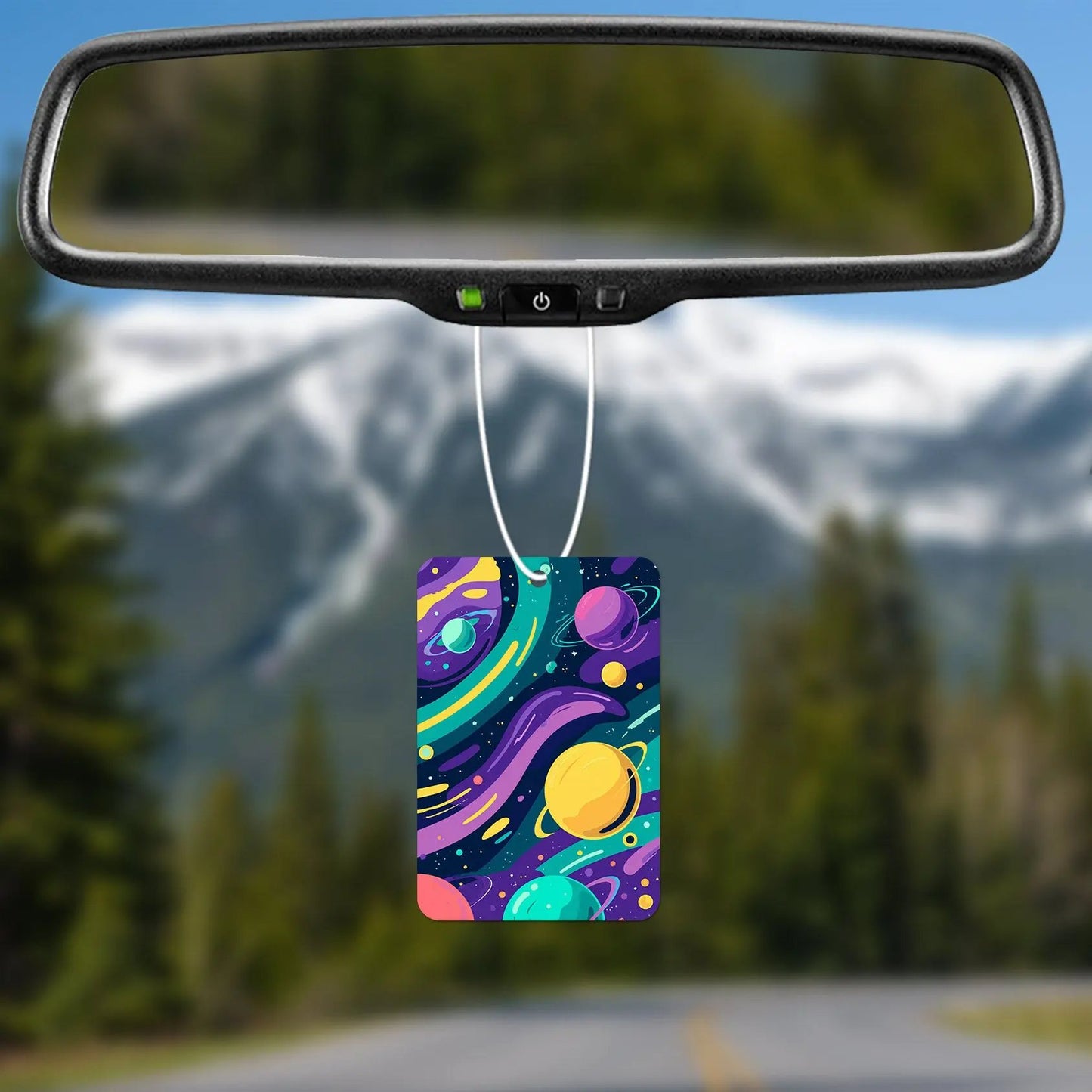 Colorful Space Theme Air Freshener