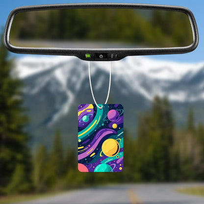 Colorful Space Theme Air Freshener