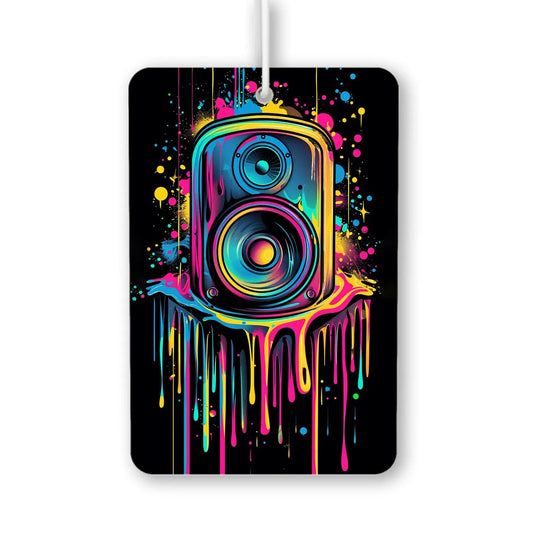 Colorful Speaker Art Air Freshener