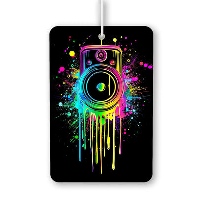 Colorful Speaker Graphic Air Freshener