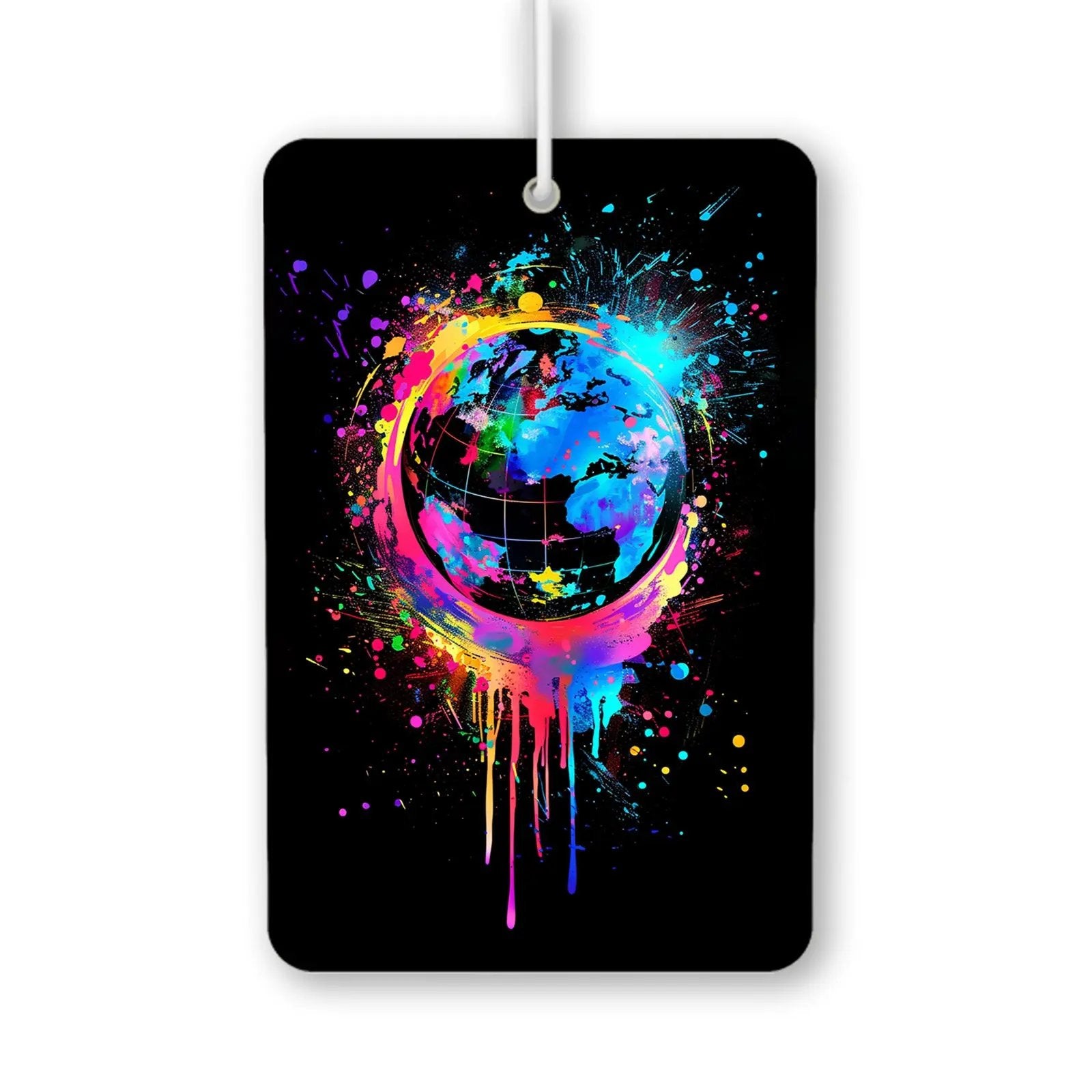 Colorful Splash World Air Freshener